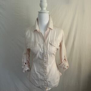 Converse Light Pink Button